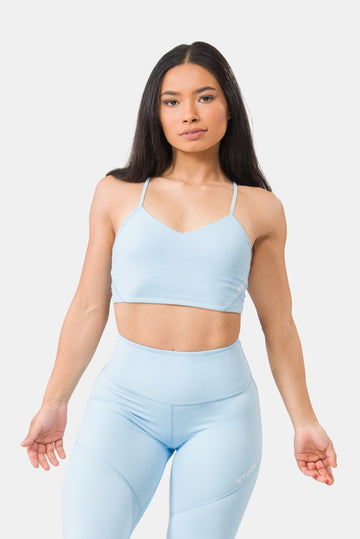 STING Aurora Coral Infinity Sports Bra Blue